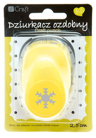 Фигурный дырокол "Снежинка-72" от компании Dalprint (Польша)  JCDZ 110.072 в магазине Арт-Леди