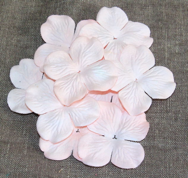 Цветы гортензии 50 мм нежно-розовые (10 шт) SAA-324.3 в магазине Арт-Леди