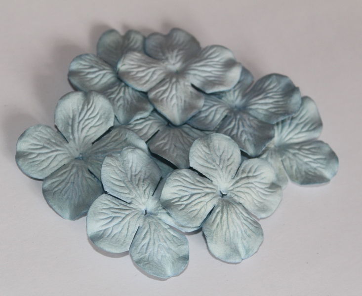 Цветы гортензии 50 мм серо-голубой, (10 шт) SAA-323.4 в магазине Арт-Леди