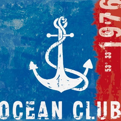 Салфетка для декупажа 33*33 см, 1 шт. Ocean Club marine, 1332023 в магазине Арт-Леди